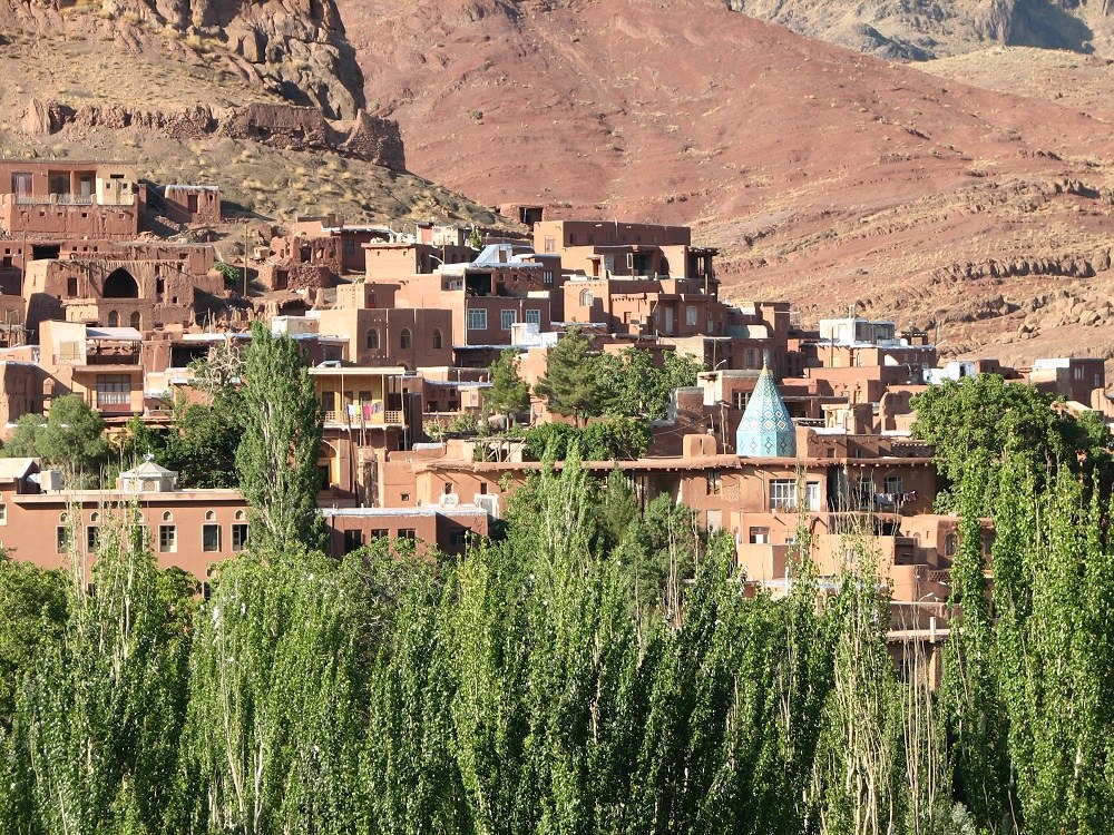 View of Abyaneh Mosques Shrines