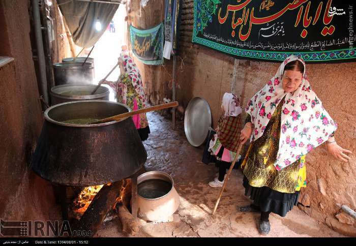 Moharram ceremonies in Abyaneh