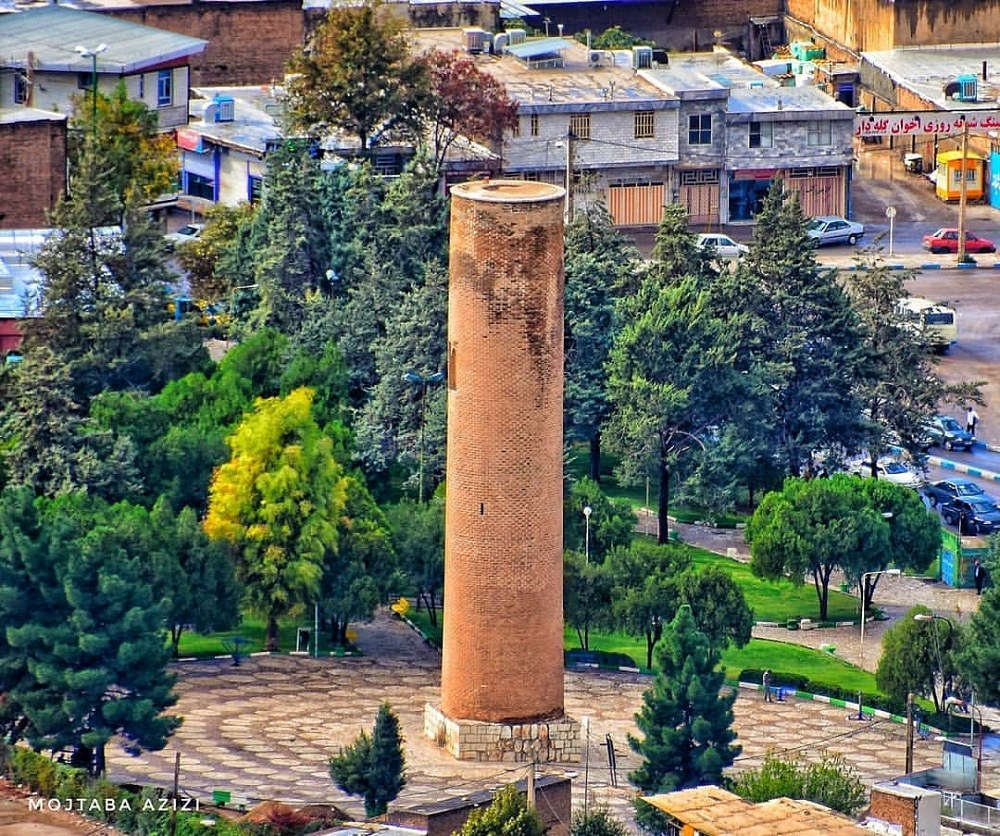 Brick Minaret of Khorram Abad