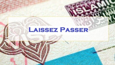 Iranian Laissez Passer vs Visa