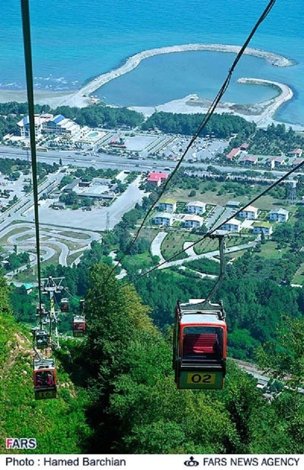 Gondola Lift of Ramsar 