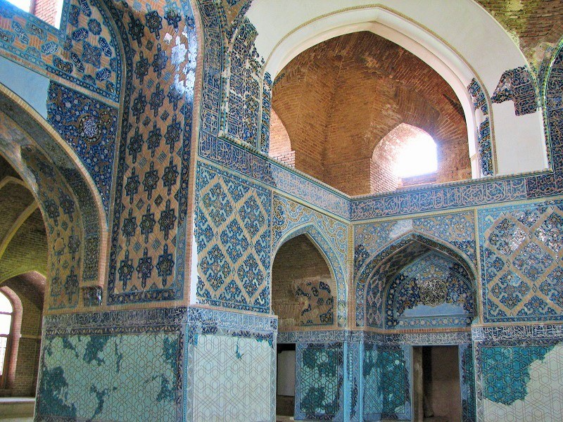 blue mosque shabestan