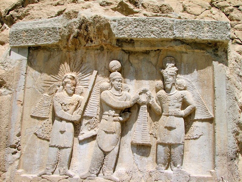 Taq-e Bostan's Rock Carving