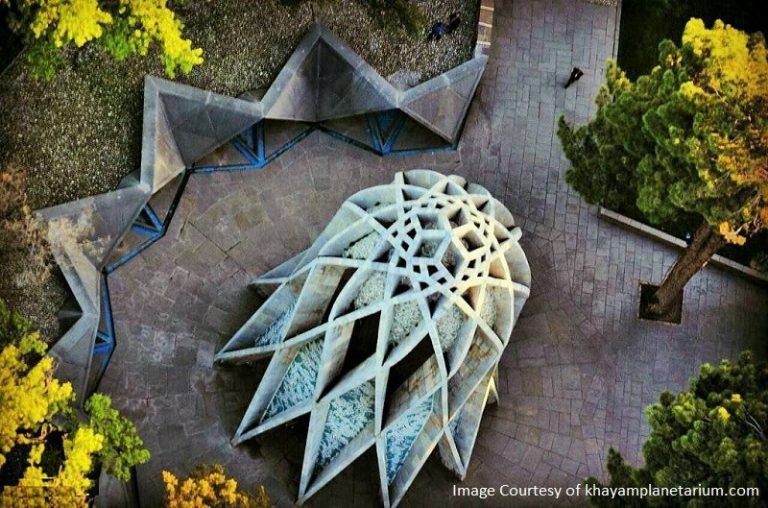 Tomb of Omar Khayyam from above