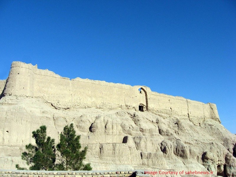 Rostam Castle near naein