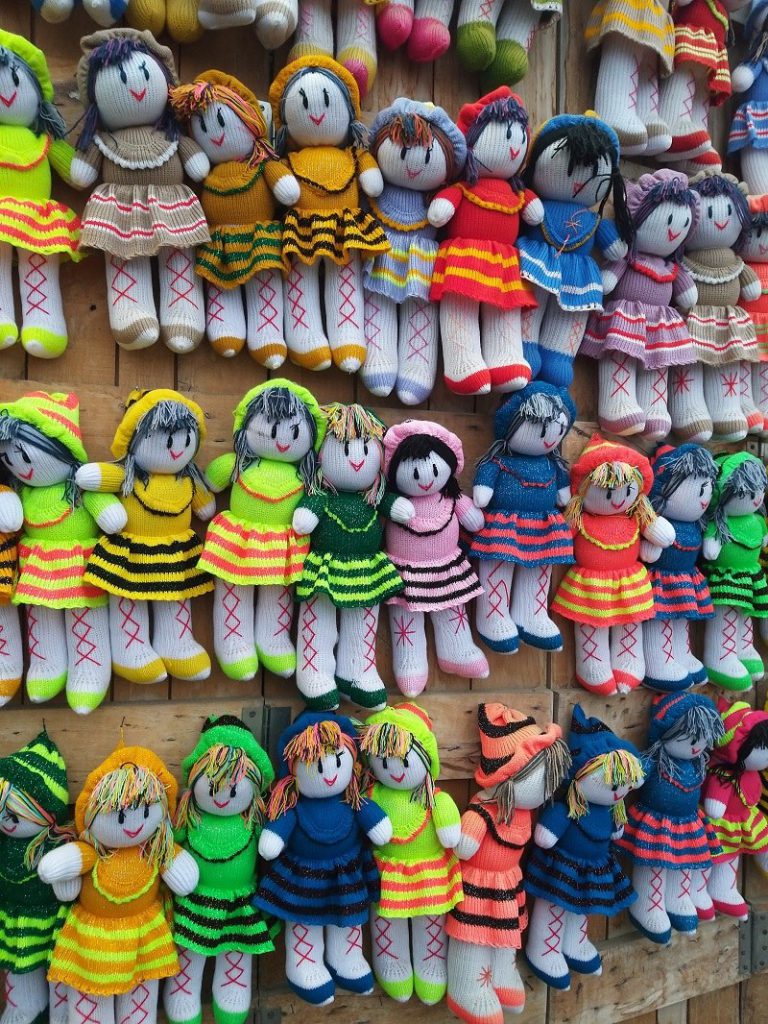 Handmade dolls of Masuleh