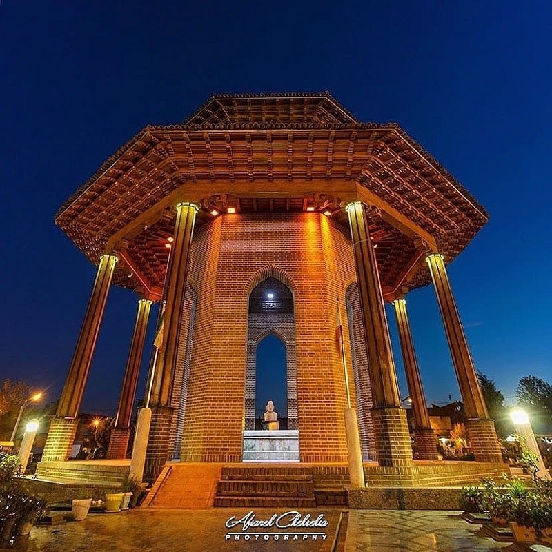 Rasht historical Attractions: Mirza Kuchak Khan Memorial