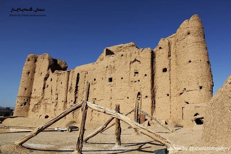 Semnan Historical Attractions outside the city: Pachenar Castle