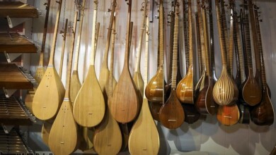 Traditional Skills of Crafting Playing Dotar in Iran