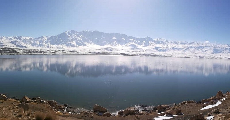 View of Gandoman Wetland