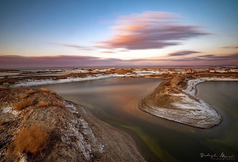 Meiqan Wetland near Arak, Iran