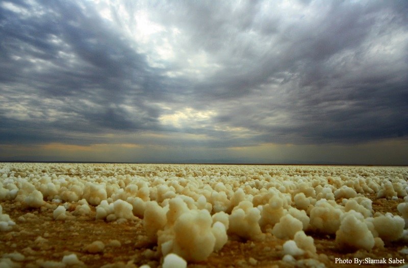 Kavir Biosphere Reserve: Salt Crystals