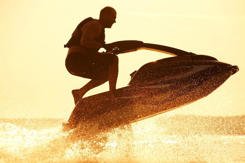 Jet Ski Rental at sunset