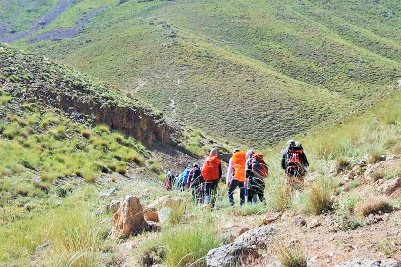 Mountain Climbing Tang-e Sayad