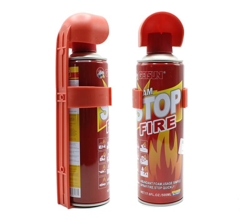 fire extinguisher capsule for fire prevention in nature