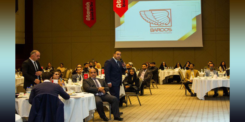 Ata Ghotbi Lecturing on a Business Gathering
