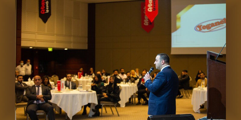 Ata Ghoutbi Delivering Speech