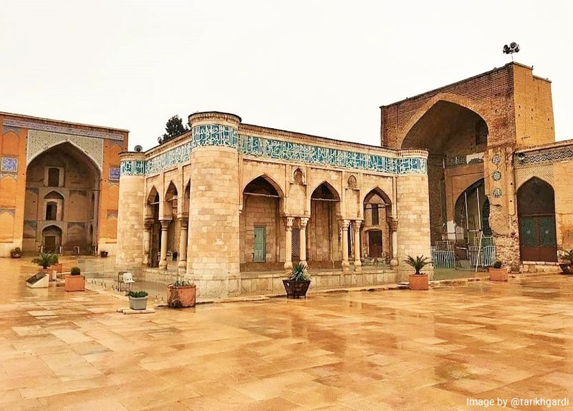 Khodainameh in Jame Atiq Mosque of Shiraz