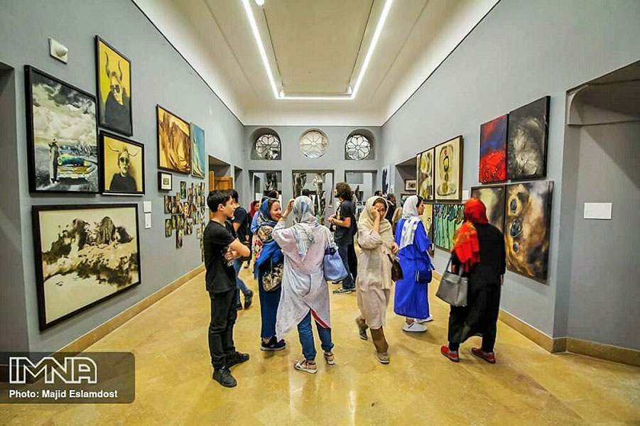 Inside Isfahan Museum of Contemporary Arts