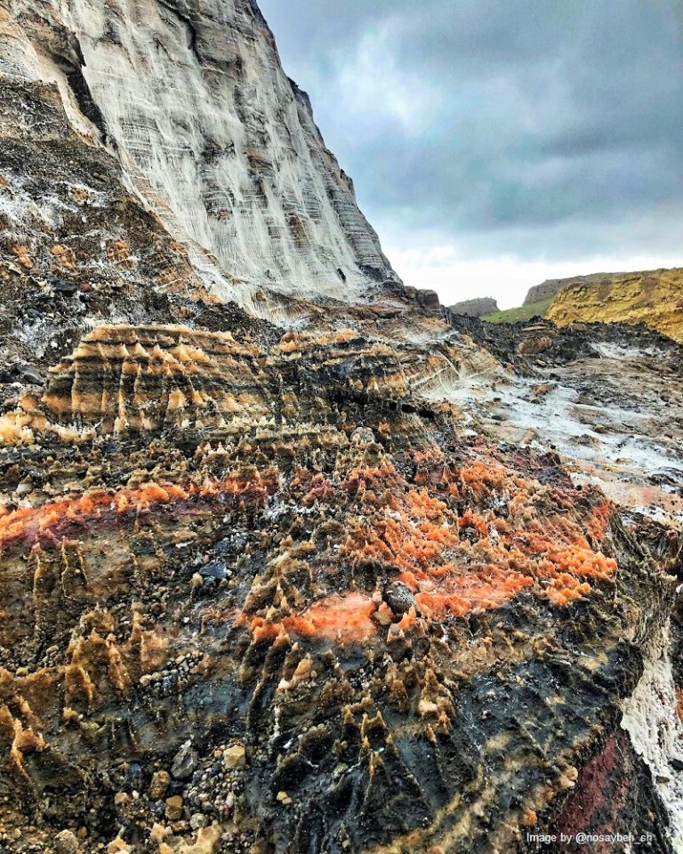 Salt Domes of Iran Shapes, Structures Destination Iran