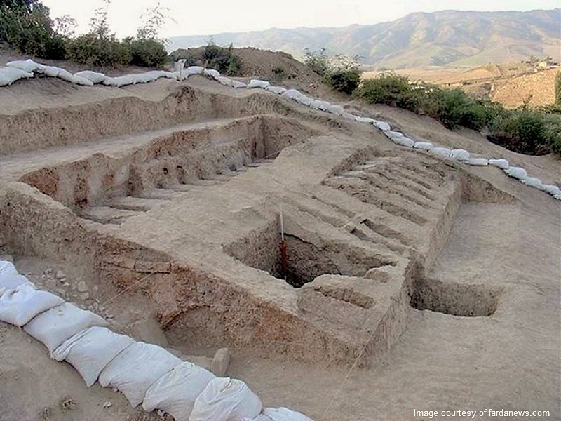 Part of the Great Wall of Gorgan