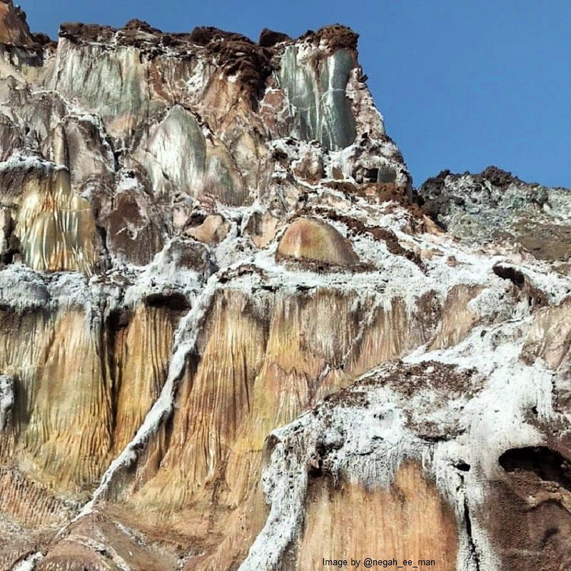 Salt domes of Hormuz