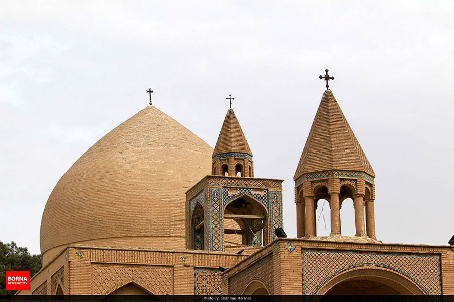 The dome of the Vank Cathedral