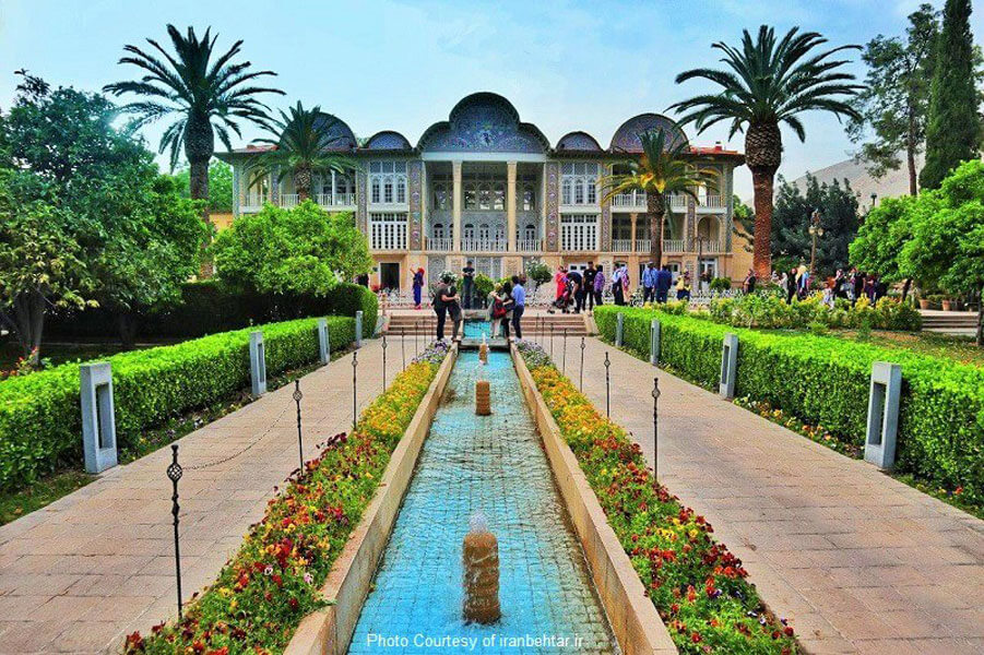 View of Eram Garden, Shiraz