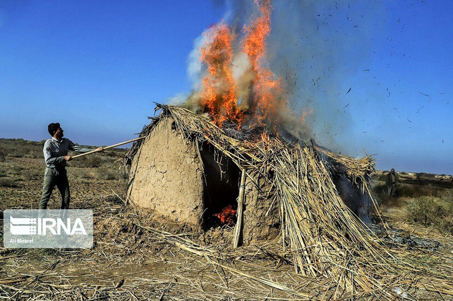 Demolition-of-Bamdej-Wetland-Hunters-Resort