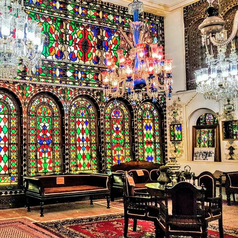 Interior decorations of Traditional Houses in Iran