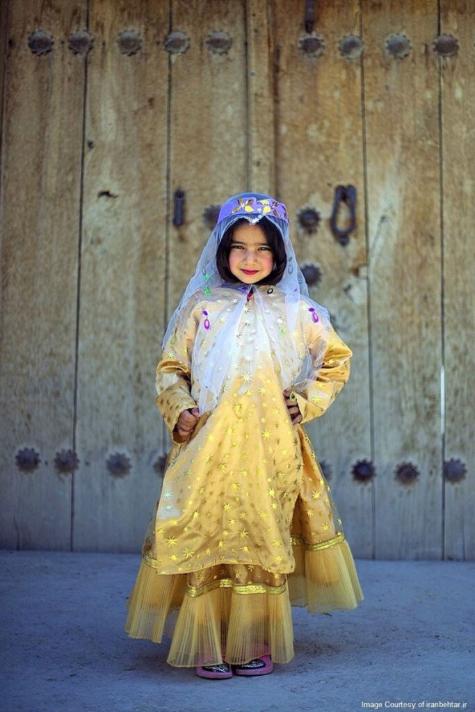 Local clothes of Isfahan people