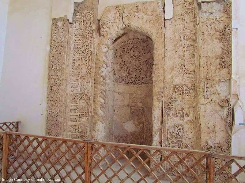 Mihrab of Jameh Mosque of Abarkooh