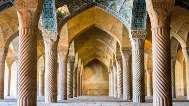 Shabestan of Vakil Mosque of Shiraz