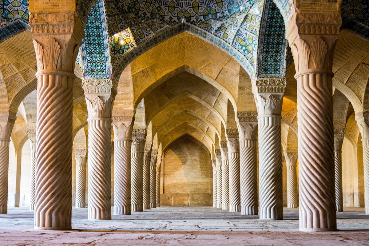 Shabestan of Vakil Mosque of Shiraz