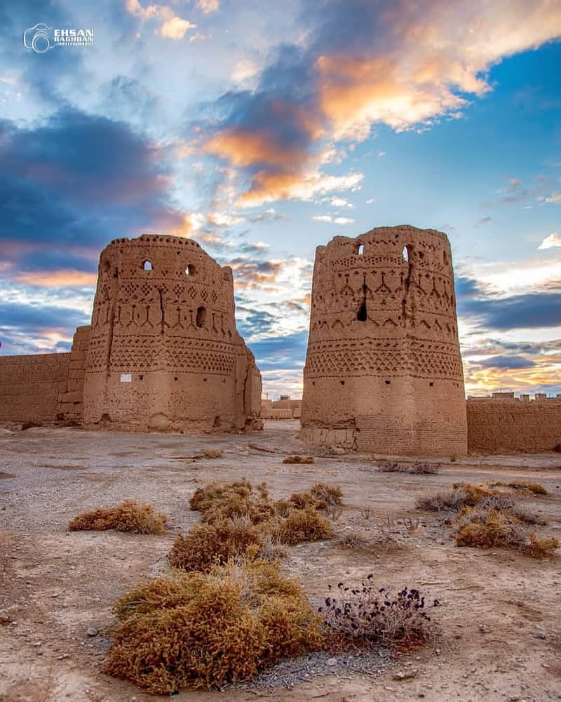 Gate of Abarkooh Robat Castle