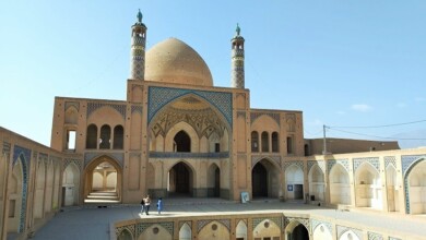 Historical attractions of Kashan: Agha Bozorg Mosque & Madrasah