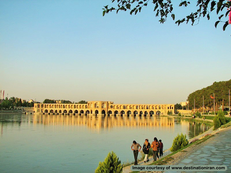 Tourist attractions of Isfahan: Khaju Bridge of Isfahan