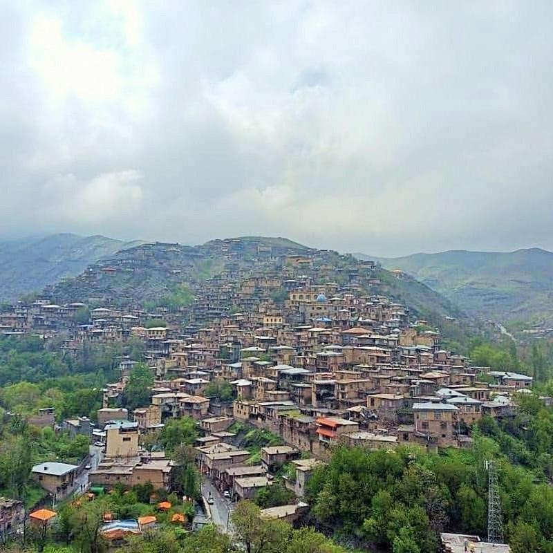 Kang village in Binalud foothills