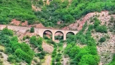 Bridges on Mazandaran route railway