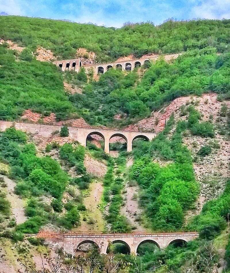 Bridges on Mazandaran route railway