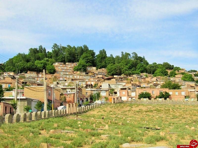 Zonuzaq village in Iran