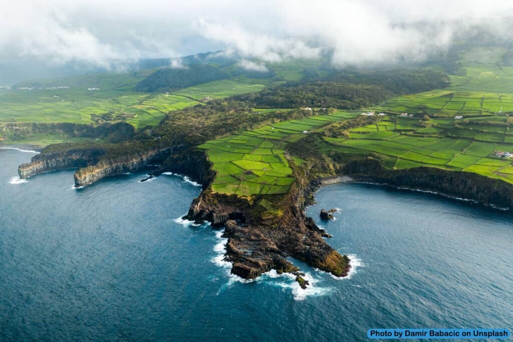 Find hiking routes in Portugal around Azores Islands