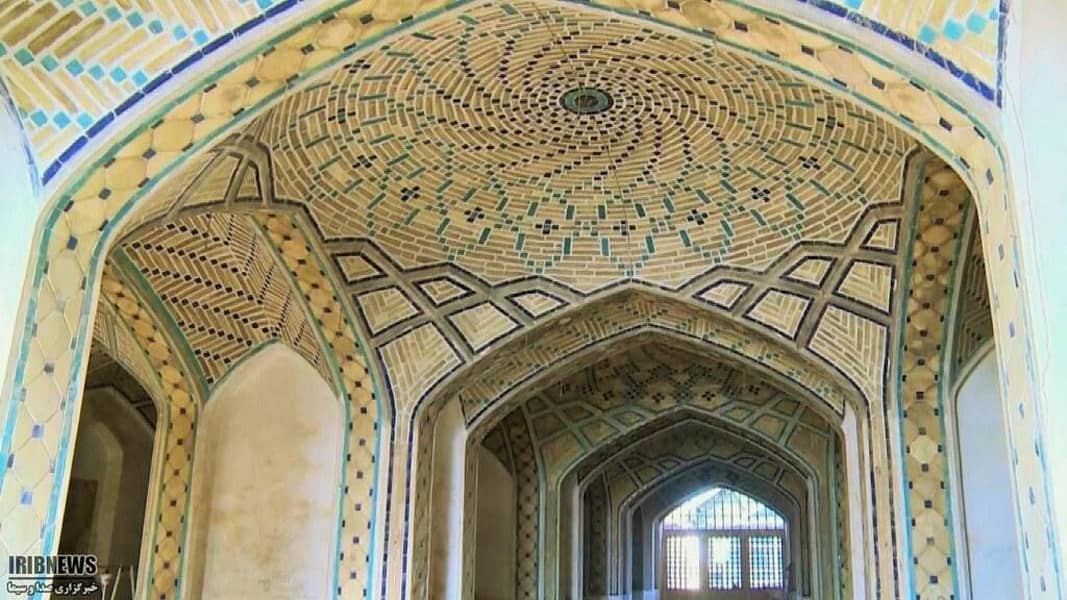 Brickwork in Kashan Jameh Mosque