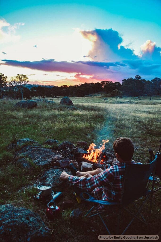 Building a fire pit and fire safety