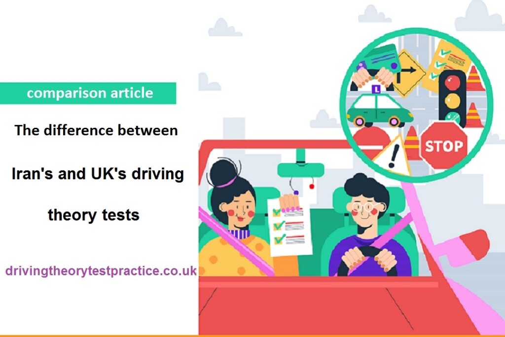 Compare Iran’s driving test and UK’s