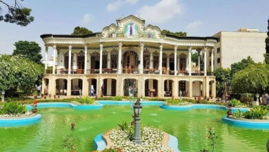 Shapouri Pavilion & Garden in Shiraz