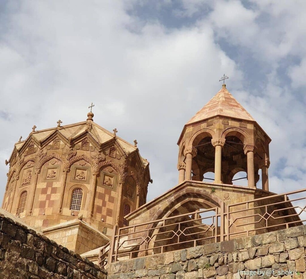 View of chapels in Monastery of Saint Stepanos