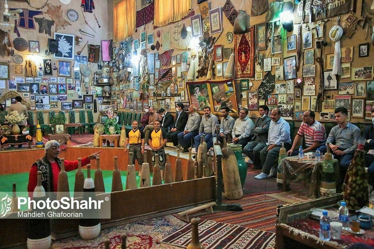 Spectators in Mashhad Shah Lafata Museum