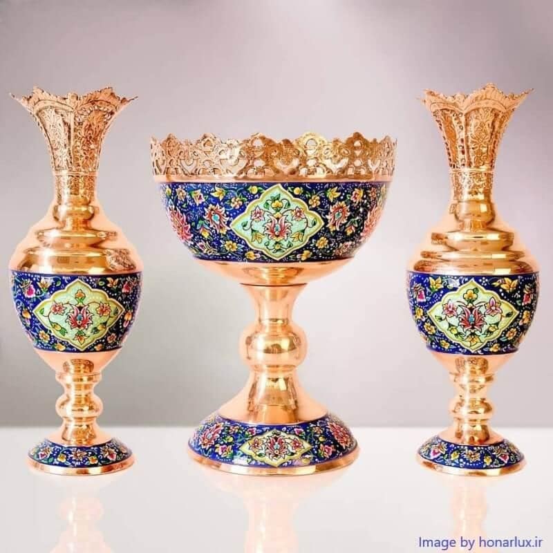Iran handicrafts; Turquoise lapidary, another