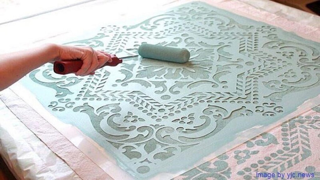 Iran handicrafts; Hand printing technique on fabric